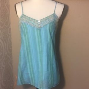 Banana Republic sleeveless blouse Size M